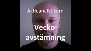 Avstämning Aktieportföljen vecka 22 2024 [upl. by Ymij]