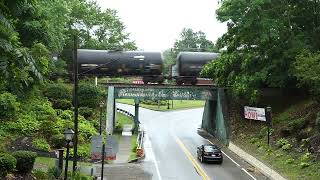 Norfolk Southern Local C62 with 3452 crosses Buffalo Road Harborcreek PA July 11 2024 [upl. by Maxwell]