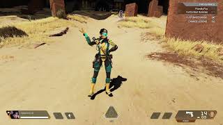 Recolor for Wraith Depths of the Void All Gestures Apex Legends  VOD  Feb24 [upl. by Bortman324]