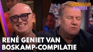 René heeft op bankie naar Boskampcompilatie gekeken ‘Dat is echt héél leuk’  VANDAAG INSIDE [upl. by Bethina]