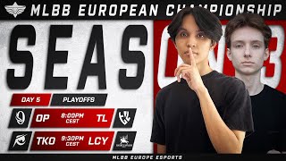 MEC S3 PLAYOFFS  DAY 5 WEEK 3  MLBB European Championship Season 3 [upl. by Adlen365]