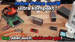 Kompakt aber auch gut Das Anker Prime 100W im Test [upl. by Lladnek540]