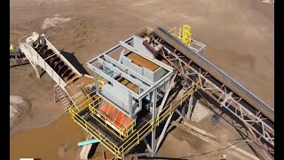 CFS Lignite Removal System Sand Classification Low Profile Dry Feed Option [upl. by Maggee]