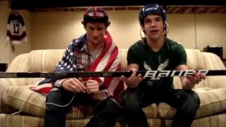 Dylan Larkin DBoss Shooting Pucks in the Basement Official Video [upl. by Stacey93]