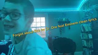 Forgot about Dre clean lyrics 1 hour [upl. by Brink523]