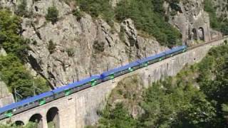 Le train touristique des Gorges de lAllier [upl. by Tonina493]