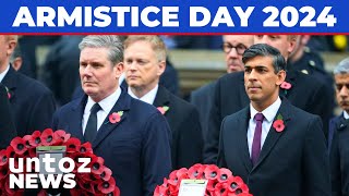 Armistice Day 2024 LIVE Ceremonies Parades and More [upl. by Bianca]