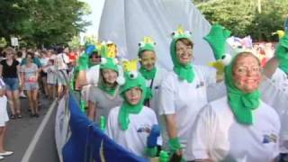 The Acadian Tintamarre Festival in Caraquet New Brunswick [upl. by Schott561]