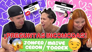 PREGUNTAS INCOMODAS JONFER CERON VS MAIYE TORREX [upl. by Haerr]