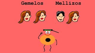 Celulín diferencia entre mellizos y gemelos [upl. by Goodden]