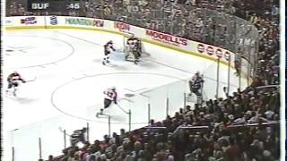 Donald Audette Goal  Game 4 1997 ECSF Flyers vs Sabres [upl. by Anyaled]