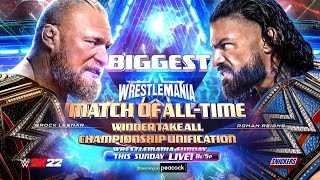 WWE WrestleMania 38 Official Match Card Night 2 [upl. by Schubert307]