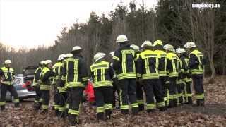 Tödlicher Arbeitsunfall  Neunkirchen  12022014 [upl. by Sinnel204]