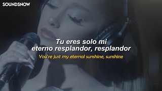 Ariana Grande  eternal sunshine live version  español  lyrics [upl. by Mapes]