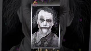 Joker bmg song with a joker sketch joker song htb diana ankudinova shortsindila [upl. by Eerol866]