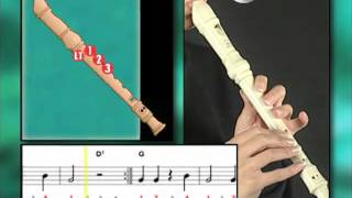 Ex009 How to Play Recorder  Recorder Lessons for Beginners [upl. by Silas]