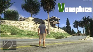 GTA San Andreas PC  GTA V Graphics in San Andreas Mod [upl. by Burnie]