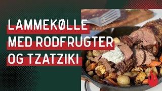 Nexgrill med Lars Thrane Lammekølle med rodfrugter og tzatziki [upl. by Vachell]