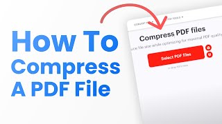 How to Compress a PDF File [upl. by Yzzik944]