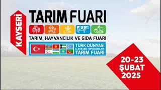 KAYSERİ TARIM FUARI 2025  Atlas Fuarcılık [upl. by Ming]