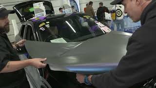 How to Wrap a car Bonnet – Justin Pate [upl. by Isidro]