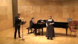 Johannes Brahms quotGeistliches Wiegenliedquot Marina Zviadadze [upl. by Stanley]