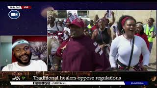 Eastern Cape  Traditional healers oppose regulations Phuthumile Fuyani [upl. by Edmonda]