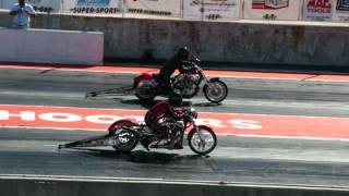 2005 AHDRA Rockingham Harley Drag Racing [upl. by Nahtanaoj350]