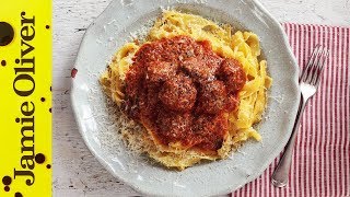 New York Style Meatballs  Gizzi Erskine [upl. by Harima]