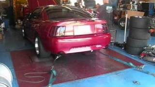 Cammed Mustang V6 Dyno Runs [upl. by Hofmann]