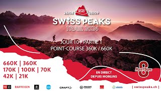 SWISSPEAKS TRAIL 2024  POINTCOURSE 660KK360K  DAY 41  Morgins [upl. by Chong]