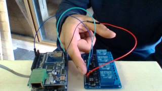 quotSonglequot SRD05VDCSLC QuadRelays with an Arduino Uno [upl. by Drolet128]