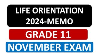 2024 GRADE 11 LO NOVEMBER EXAMS  LO GRADE 11 EXAM NOVEMBER THUNDEREDUC [upl. by Lipinski]