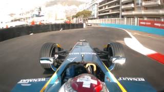 Onboard lap of the Monaco Circuit  Formula E [upl. by Llenyr]