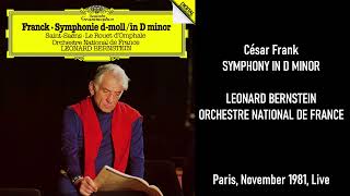 Franck Symphony in D minor  Leonard Bernstein  Orchestre National de France [upl. by Smailliw]