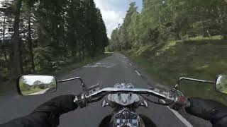 Sveriges finaste motorcykelväg 4K POV Kawasaki Mean Streak [upl. by Voccola]