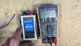 Simulating a Current 2 Wire 420mA signal [upl. by Attenwahs]