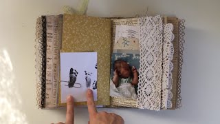 Vintage Family Treasures Junk Journal [upl. by Deppy]