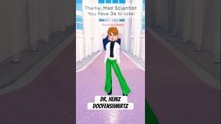 Dr Heinz Doofenshmirtz in DTI robloxedit roblox phineasandferb dresstoimpress disney robloxdti [upl. by Vesta]