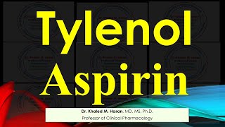 NSAIDs Aspirin amp Tylenol [upl. by Rialb587]