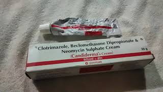 Candiderma plus cream clotrimazole neomycin sulphate cream [upl. by Luanne]