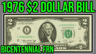 1976 Bicentennial 2 Dollar Bill Complete Guide  How Much Is It Worth And Why [upl. by Hardy]