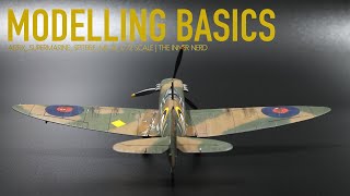 Model Making for Beginners  Airfix Spitfire MkI 172  The Inner Nerd [upl. by Garrik]