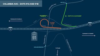 SCDOT Midlands Connection  Exit 91 A amp B Update [upl. by Urion]