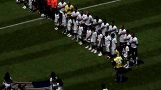 US National Anthem at Azteca August 12 2009 [upl. by Nanam]