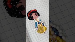 Snow White❄️subscribe✨ asmr diamondpainting disney princess satisfying art asmrsounds art [upl. by Gora824]