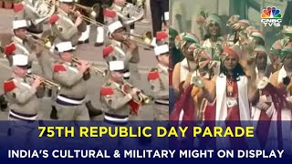 Republic Day 2024 Parade Begins With Aavahan French Foreign Legion Takes Part In The Celebration [upl. by Isaak]