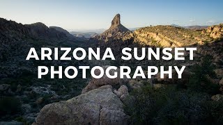 Arizona Landscape Photography at Weavers Needle in Arizona [upl. by Fabozzi950]