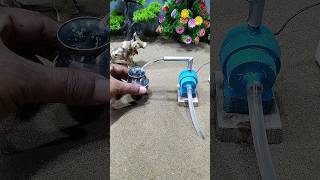 Mini tractor making Mini motor water pump project  70 [upl. by Disario640]