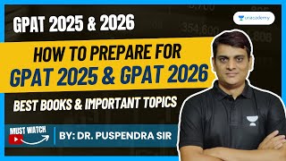 GPAT  How to Prepare for GPAT 2025 and GPAT 2026 Best Books amp Important Topics GPAT2025 GPAT2026 [upl. by Ginevra]